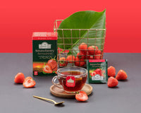 Ahmad Teas - Strawberry Black Tea 1.4oz - 20 Tea Bags (Pack of 2)