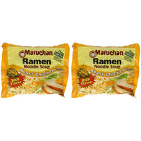 Maruchan Ramen Noodle Soup, Roasted Chicken, 3 oz (Pack of 2)