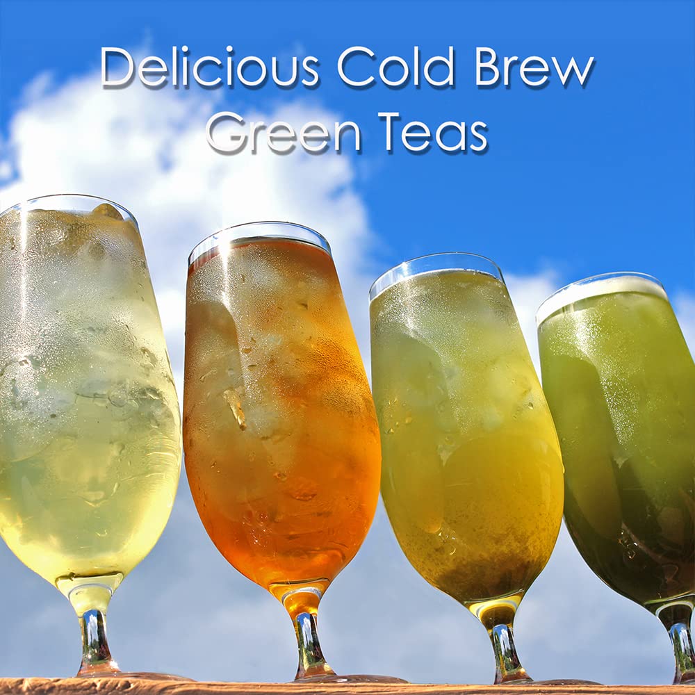 [Sugimoto Tea] Enrich Hojicha Teabags, Rich Toasty Japanese Green Tea, Low-Caffeine Evening Treat, Rich, Toasty Flavor, Compostable Pyramid Bags (20 Teabags x 3 Packs)