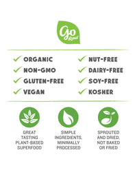 Go Raw Mixed Seeds, Pumpkin, Sunflower & Watermelon Seeds with Sea Salt, Bag Keto Vegan Gluten Free Snacks Organic, Mixed Salted, 13 Oz (Pack of 1)