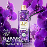 Lux Shower Gel, Black Orchid Fragrance & Juniper Oil Bodywash, With Glycerine For Soft Skin, Long Lasting Fragrance, Paraben Free, 245 ml