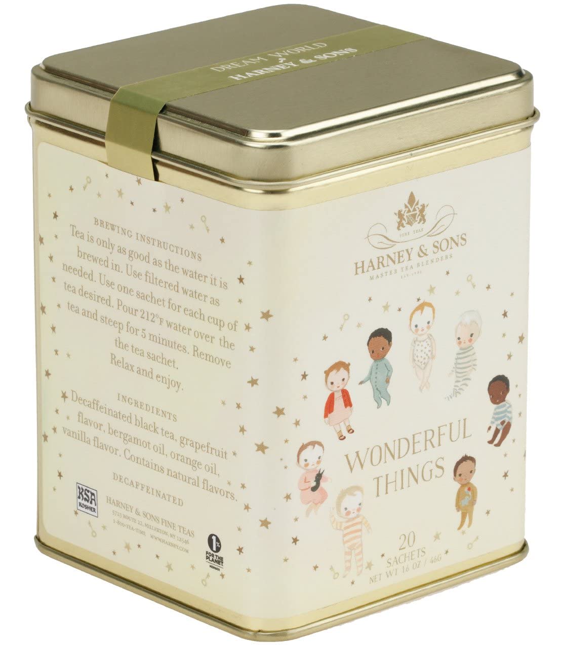 Harney & Sons Wonderful Things, Mystery, 20 sachet tin