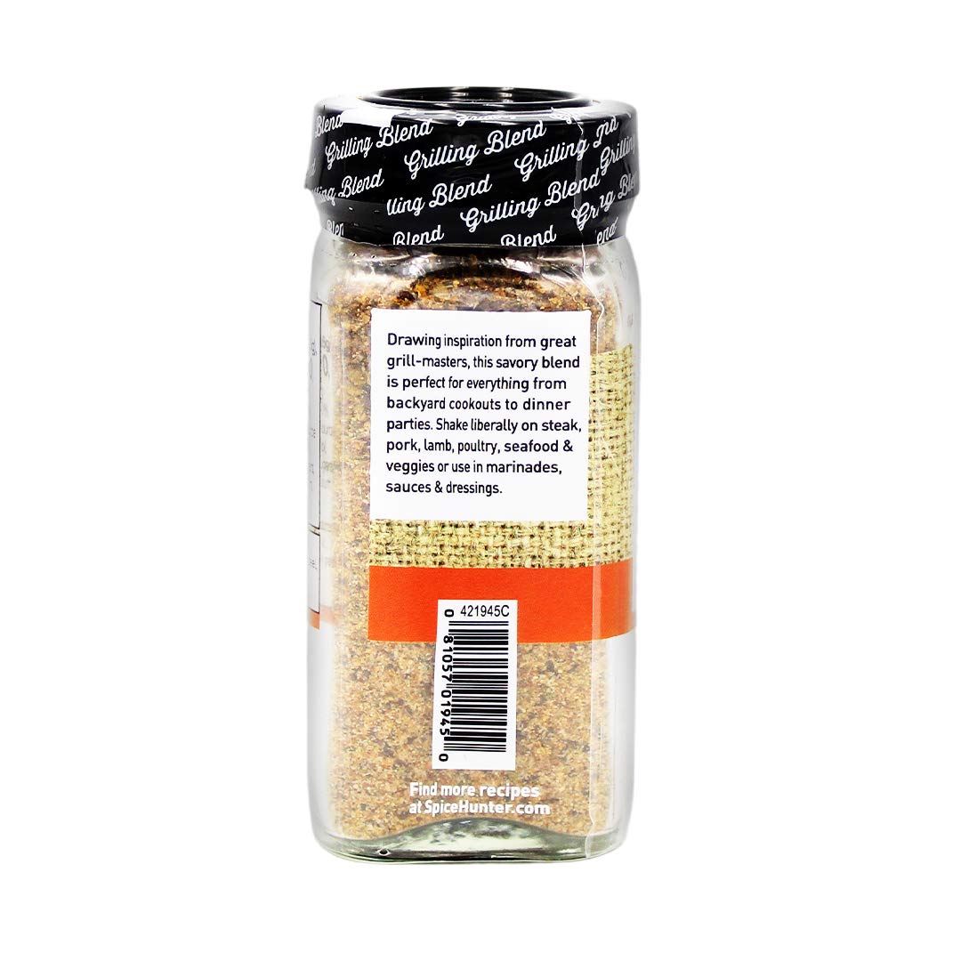 Spice Hunter The Steak Chop Grill Broil Blend Jar, Black Pepper, 2.2 Ounce