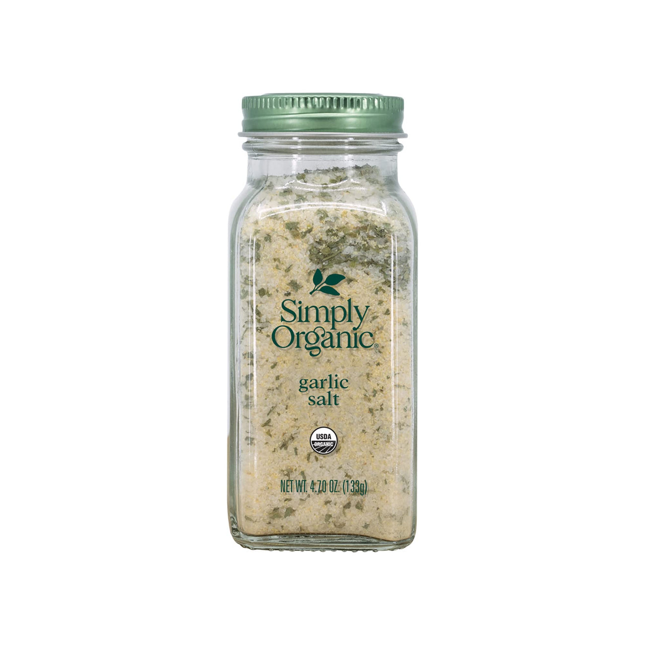 Simply Organic Garlic Salt, Certified Organic | 4.7 oz