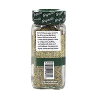 The Spice Hunter Rosemary, Organic, 0.6-Ounce Jar