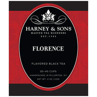 Harney & Sons Chocolate Black Tea, Florence, Hazelnut, 4 Ounce