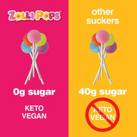 Zollipops Clean Teeth Lollipops, Natural Fruit, 10.4 Oz