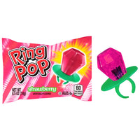 Ring Pop Individually Wrapped Bulk Lollipop Variety Party Pack  20 Count Lollipop Suckers W/ Assorted Flavors - Easter Assorted Candy - Fun Easter Candy For Easter Decorations, Baskets & Egg Hunts