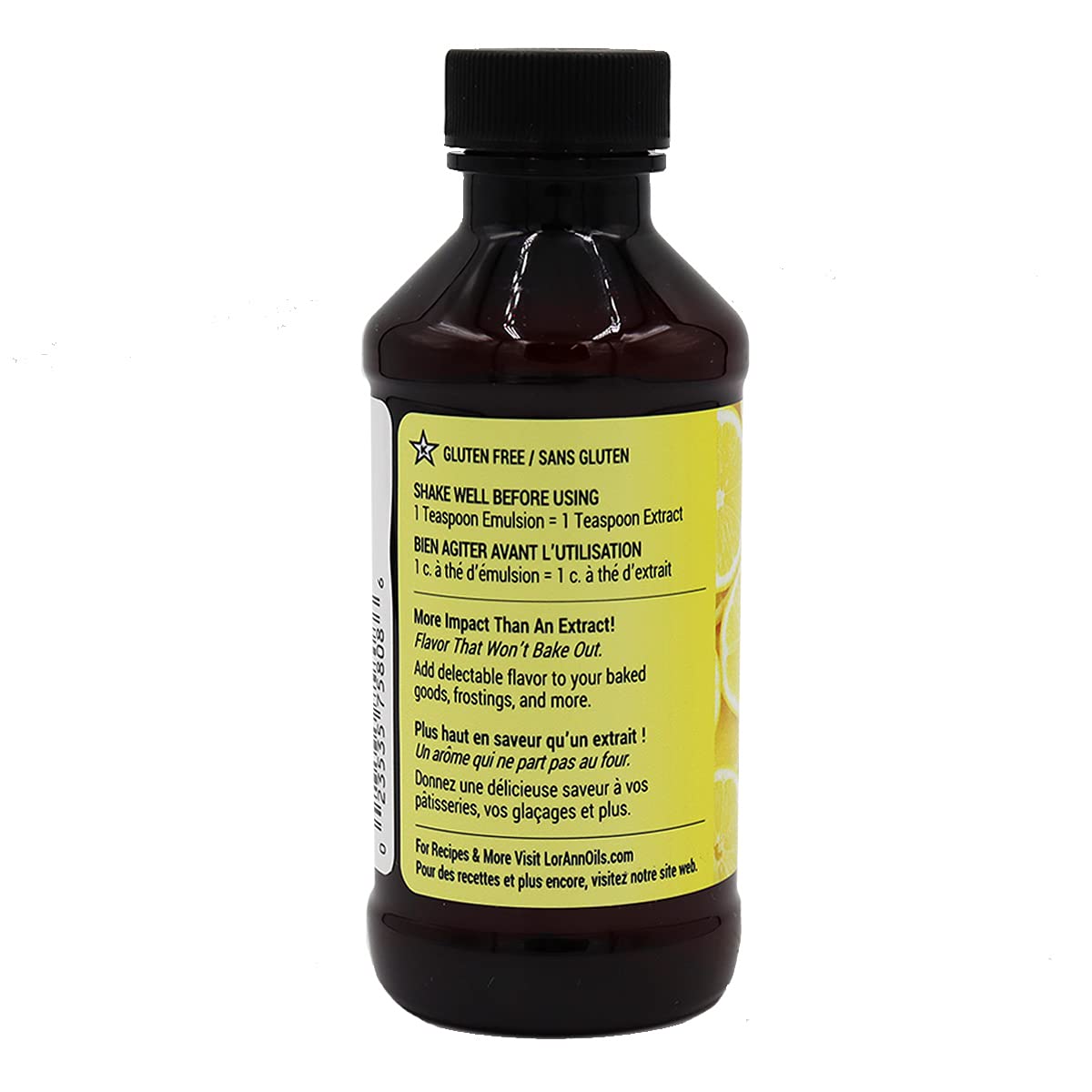 LorAnn Lemon Bakery Emulsion, 4 ounce bottle