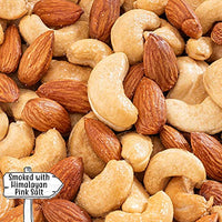 Paper Boat Premium Healthy Snack Combo: Roasted Nuts with Wayanad Pepper + Smoked & Roasted Nuts with Himalayan Pink Salt, Almonds & Cashews Mix Dry Fruit Pouch (2 x 100 g)