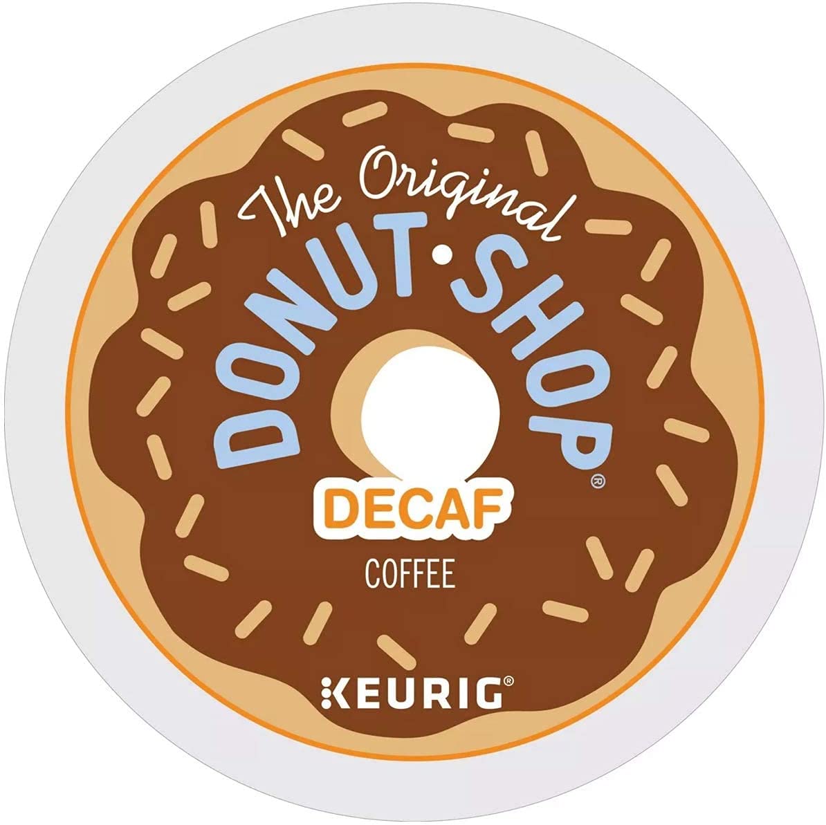 The Original Donut Shop Decaf Keurig Single-Serve K-Cup Pods, Medium Roast Decaffeinated Coffee, 24 Count