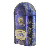 Hyleys Traveller's  Collection 1001 Mystery Loose Leaf Black Tea with Strawberry and Cranberry in Tin, 3.52 Ounce (100g) - (100% Natural, Sugar Free, Gluten Free and Non-GMO)