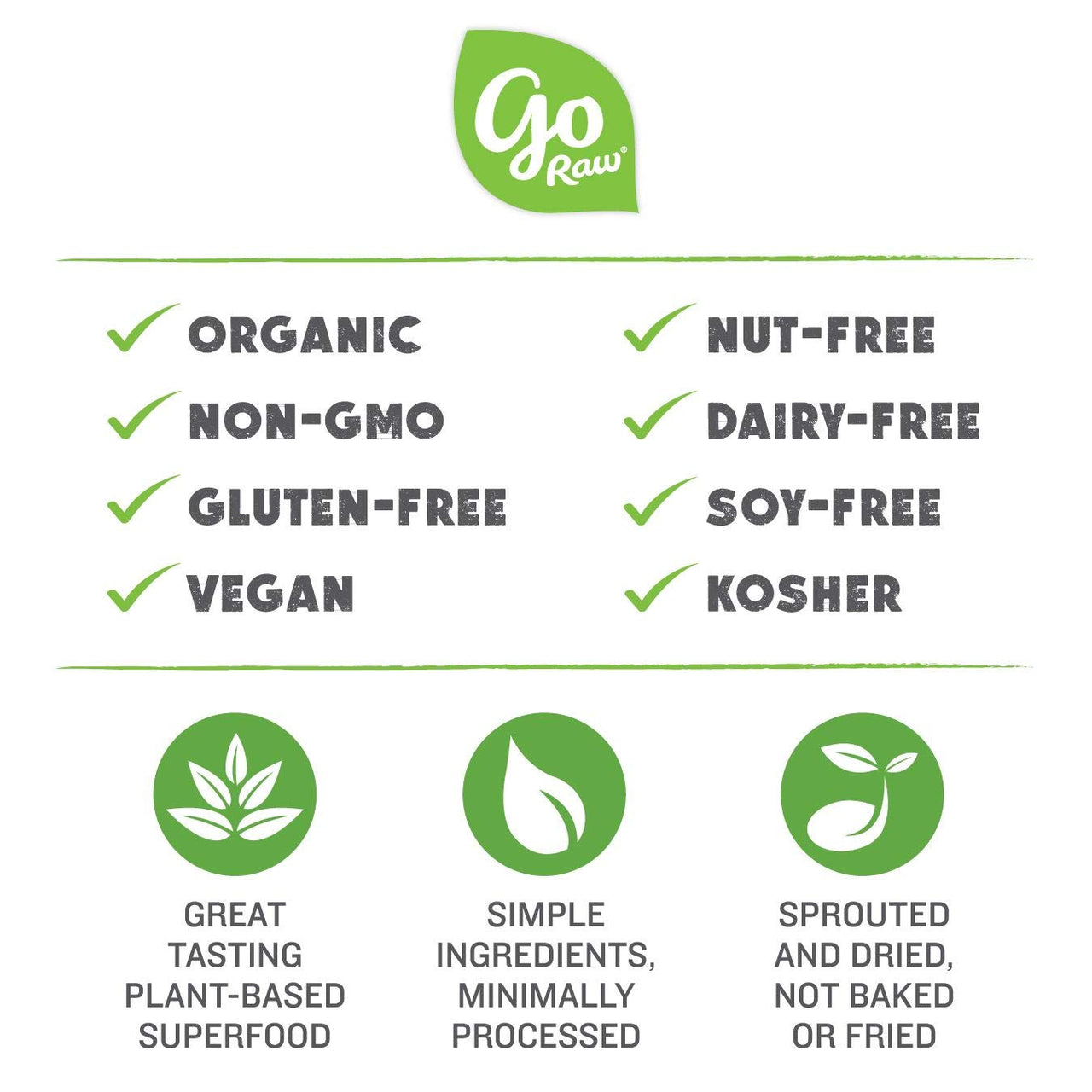 Go Raw Seeds with Sea Salt, Grab and Go, Single Serve, Keto Vegan Gluten Free Organic Superfood, Pumpkin, 12 Ounce
