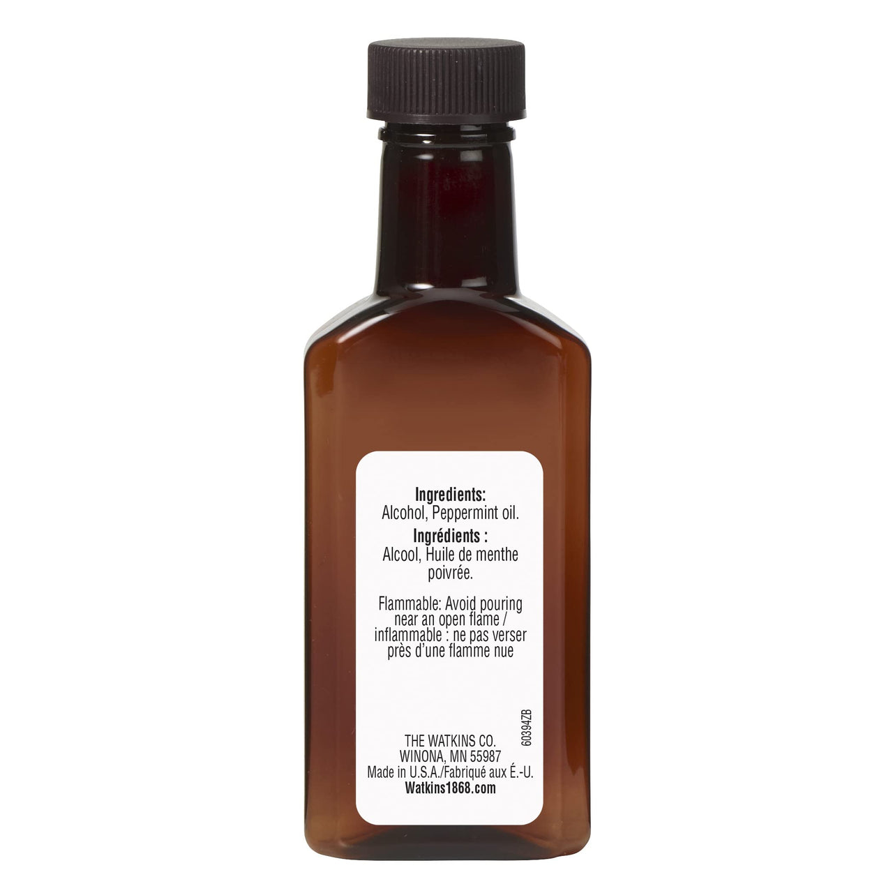 Watkins Pure Peppermint Extract, 2 oz. Bottles, Pack of 6 (Packaging May Vary)