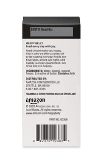 Happy Belly Butter Extract with other natural flavors, 1 fl oz