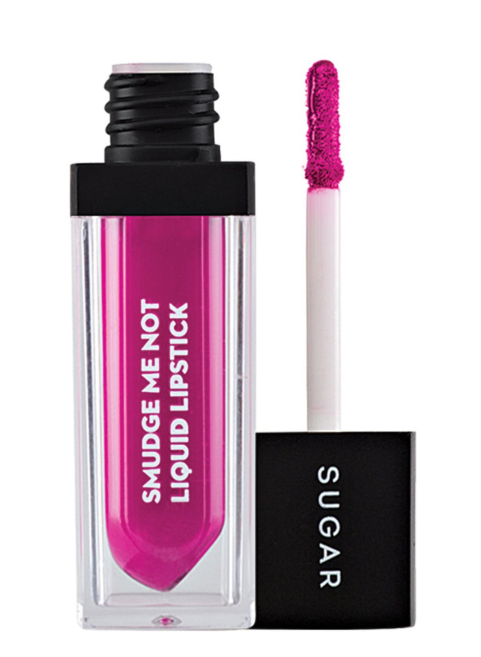 SUGAR Cosmetics Smudge Me Not Liquid Lipstick 07 Rethink Pink (Fuchsia), 4.5 ml