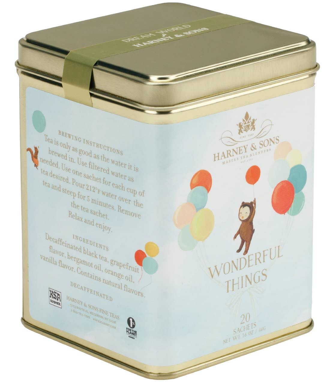 Harney & Sons Wonderful Things, Boy, 20 sachet tin