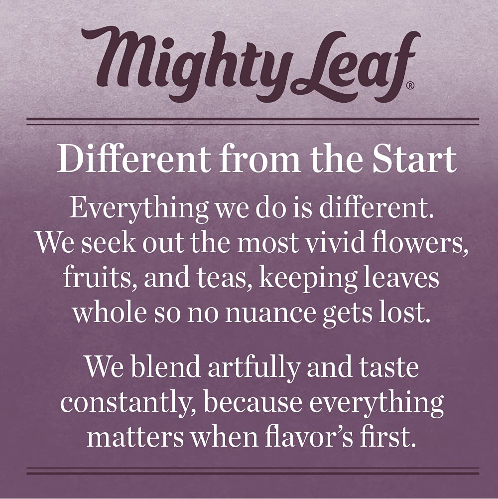 Mighty Leaf Tea, Organic Matcha Green Tea Powder - 100% Unsweetened Japanese Matcha, 12 Single Serve Packets