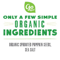 Go Raw Seeds with Sea Salt, Grab and Go, Single Serve, Keto Vegan Gluten Free Organic Superfood, Pumpkin, 12 Ounce