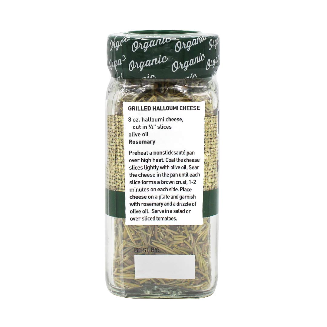 The Spice Hunter Rosemary, Organic, 0.6-Ounce Jar