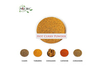 The Spice Hut Organic Hot Curry Powder Seasoning, Quick & Easy Spice Blend for Spicy Indian Cooking, With Salt 3.7 oz