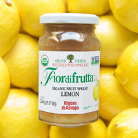Rigoni di Asiago Fiordifrutta Organic Fruit Spread, Lemon, 9.17 Ounce (Pack of 6)
