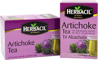 Herbacil Artichoke Tea, Herbal Tea, Caffeine-Free, 2-pack of 25 tea bags per box (50 bags)
