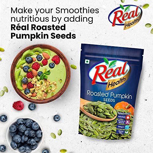Real Roasted Pumpkin Seeds 250g | Healthy Snacks | Immunity Booster Snack