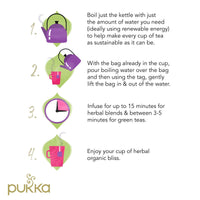 Pukka Organic Tea Bags, Turmeric Active Herbal Tea with Ginger and Galangal, Perfect for Active Lifestyles, 20 Count (Pack of 3) 60 Tea Bags