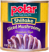 MW polar Sliced Shiitake Mushrooms, 4 Ounce (Pack of 1)