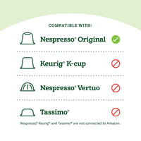 Fresh Lungo Medium Roast Aluminum Capsules, Compatible with Nespresso Original Brewers, Intensity 6/13, 50 Count (5 Packs of 10)