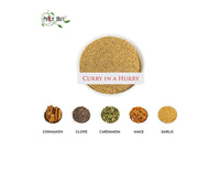 The Spice Hut Organic Curry in a Hurry Seasoning, Quick & Easy Spice Blend for Indian Cooking, with Salt 4 oz