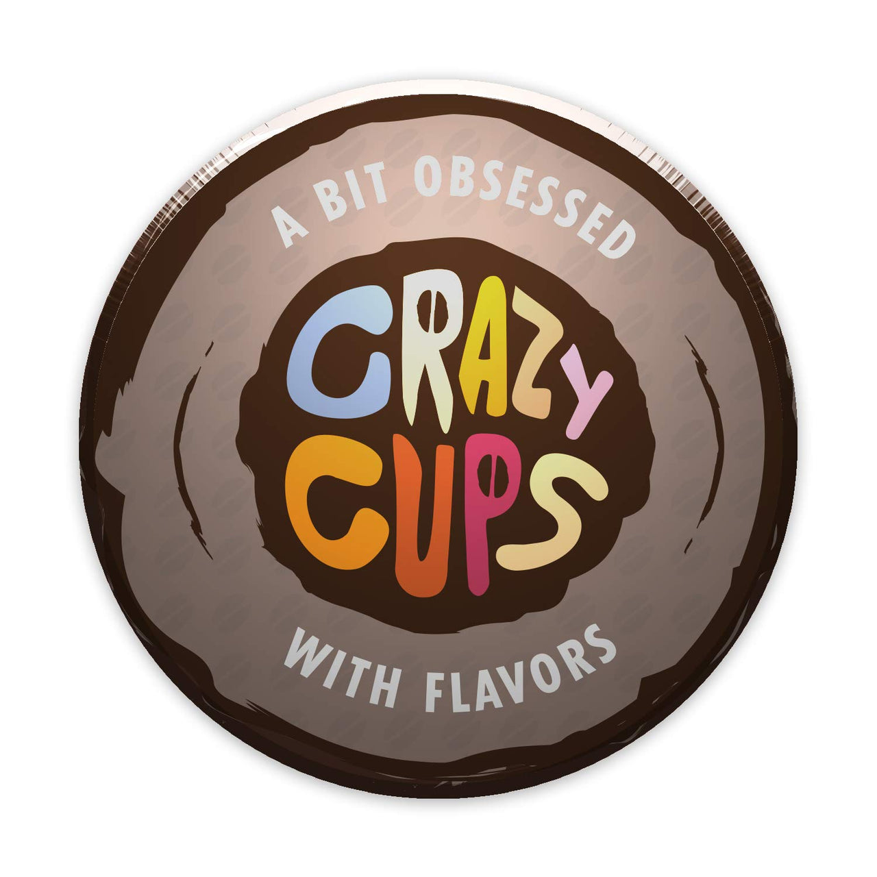 Crazy Cups Flavored Ground Coffee, Cinnamon French Toast, in 10 oz Bag, For Brewing Flavored Hot or Iced Coffee