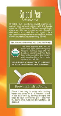 Davidson's  Tea Spiced Pear, 25 Count Tea Bag