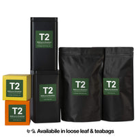T2 Tea - Melbourne Breakfast Black Tea, 25 Tea Bags in a Box, Sweet Vanilla Flavoured Tea, 50g (B125AE019)