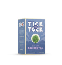 TICK TOCK TEAS Bags Earl Grey Rooibos Tea, 40 Count - Packaging May Vary