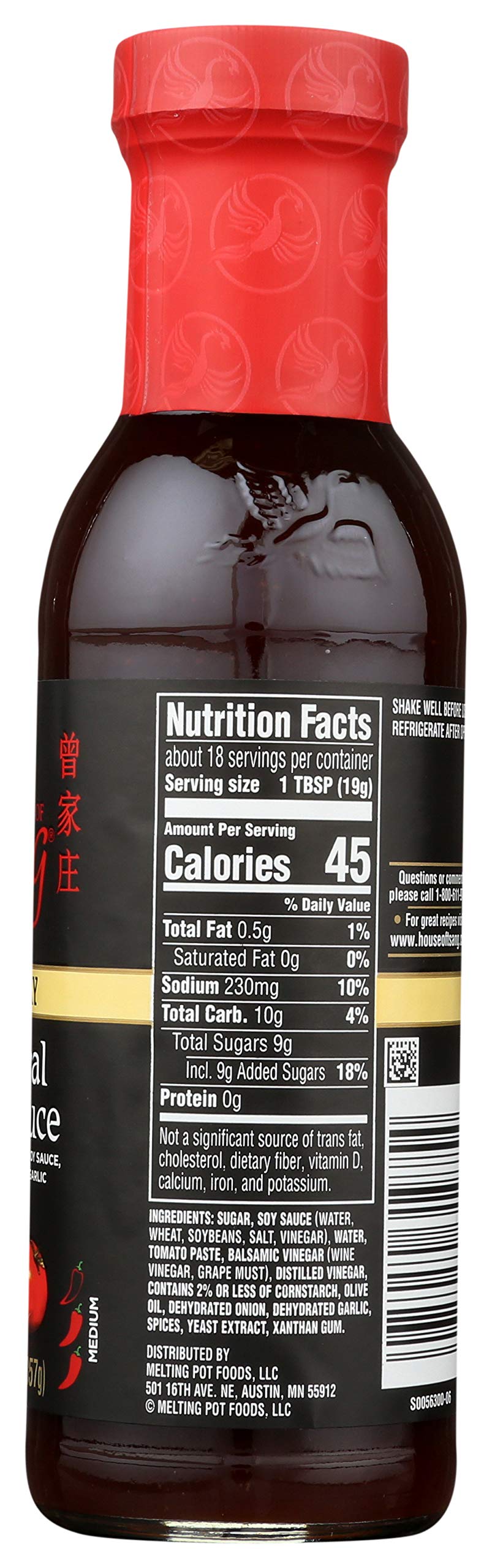 House of Tsang General Tso Sauce, 12.6 Ounce