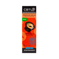The Coffee Bean & Tea Leaf, Single Origin Premium Decaf Espresso Capsules for Caffitaly Brewers, 10-Count Pods