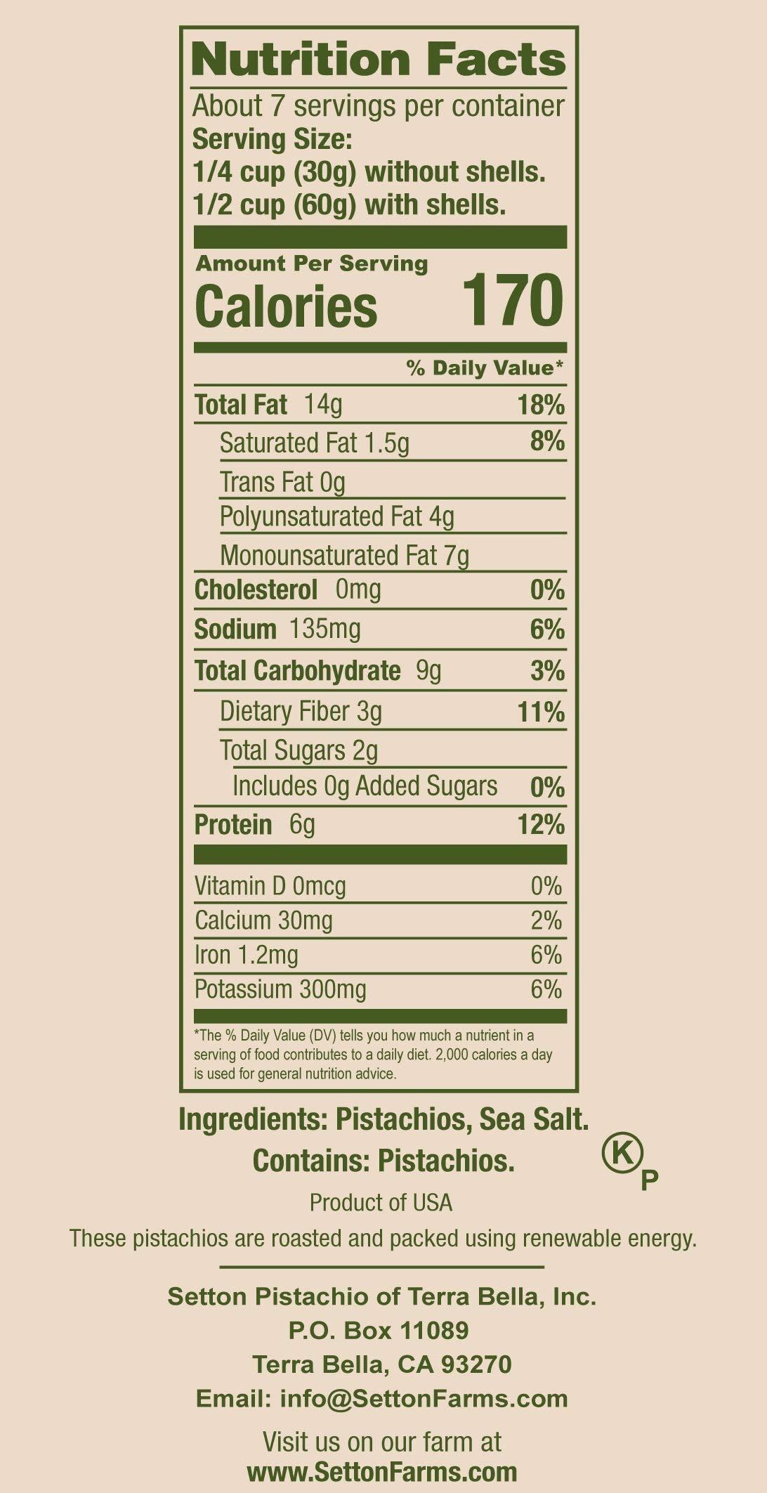 Setton Farms Pistachios, Dry Roasted and Salted Pistachios, Extra Large Premium California Pistachios, In Shell Pistachios, 14oz Burlap Gift Bag, Holiday Gifts, Thanksgiving Gifts, Rustic Bag, Certified Non-GMO, Gluten Free, Vegan and Kosher
