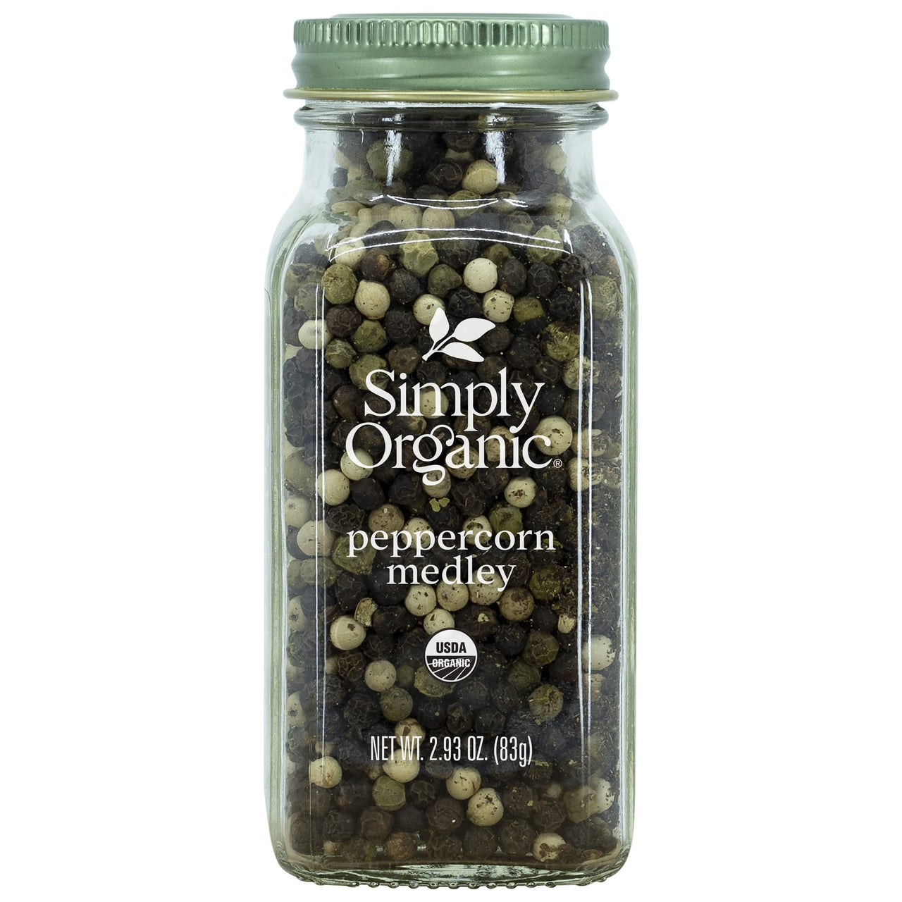 Simply Organic Peppercorn Medley, Certified Organic | 2.93 oz