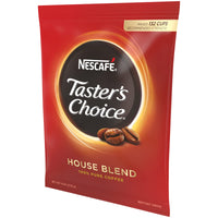 Nescafe Instant Coffee, Taster's  Choice Light Roast House Blend, 8 Ounce Bulk Bag