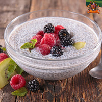 Metztli Chia Seeds, Superfood, Source of Fiber, Gluten-Free, Sugar-Free, Sodium-Free, 13 Oz, Jar