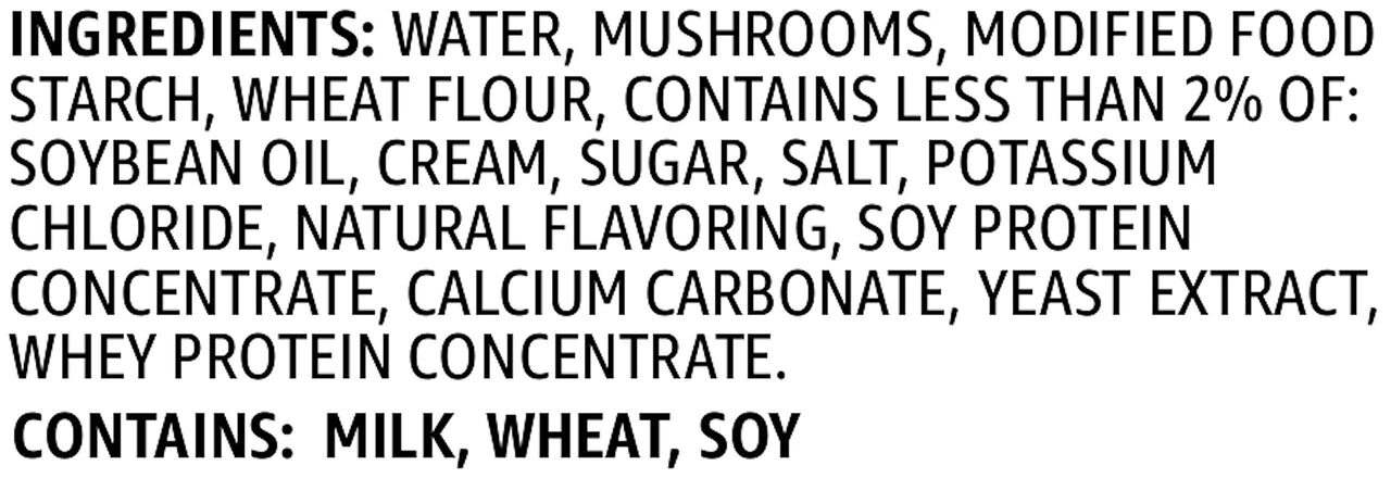 Happy Belly Low Fat Cream of Mushroom Soup 10.5 Ounce