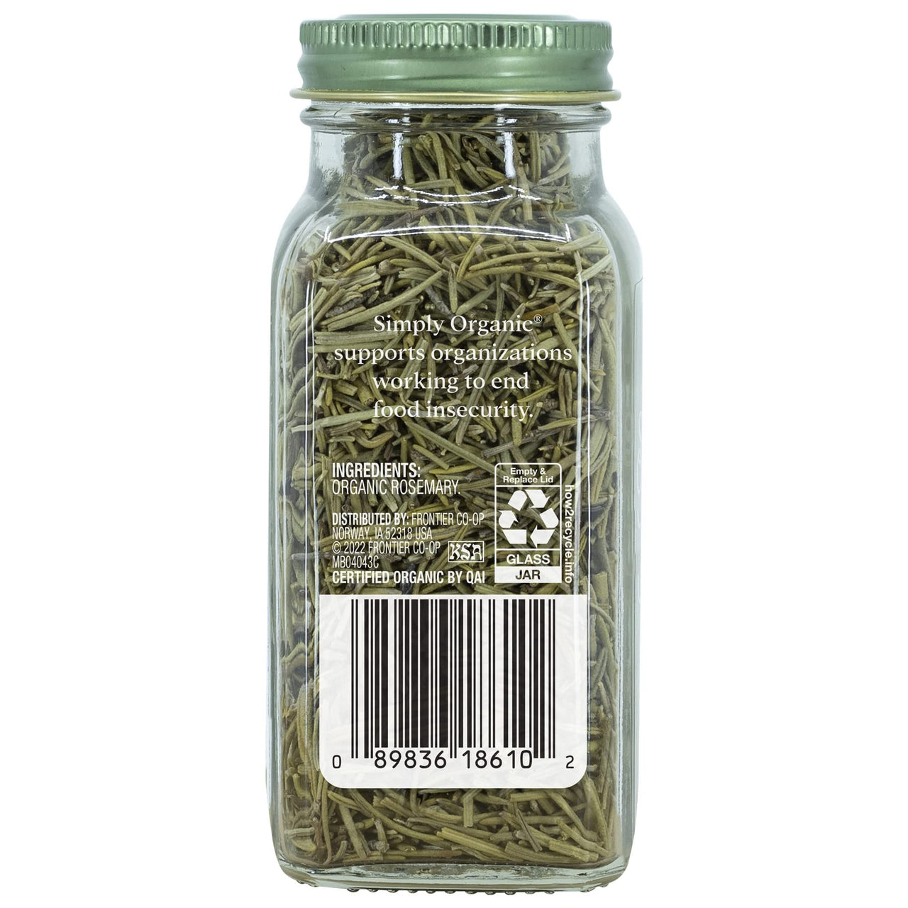 Simply Organic Whole Rosemary Leaf 1.23oz