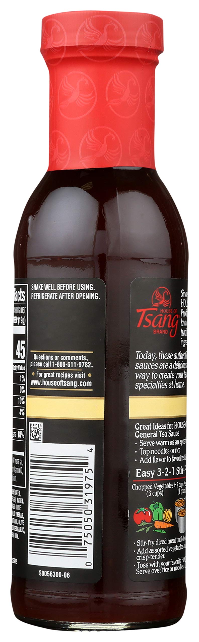 House of Tsang General Tso Sauce, 12.6 Ounce