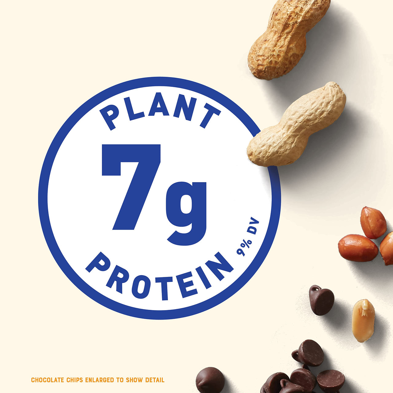 CLIF Nut Butter Bar - Organic Snack Bars - Chocolate Chip Peanut Butter - Organic - Plant Protein - Non-GMO (1.76 Ounce Protein Snack Bars, 5 Count)