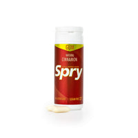 Spry Fresh Natural Xylitol Chewing Gum Dental Defense System Aspartame-Free Sugar Free Gum (Cinnamon, 27 Count - Pack of 1)
