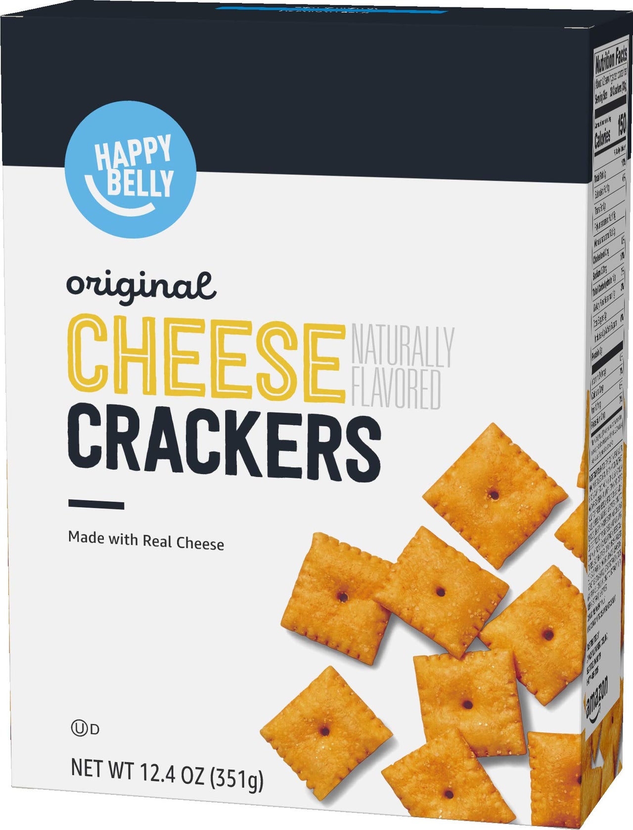 Happy Belly Original Cheese Crackers, 12.4 Ounce