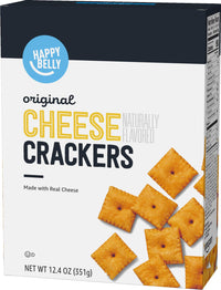Happy Belly Original Cheese Crackers, 12.4 Ounce