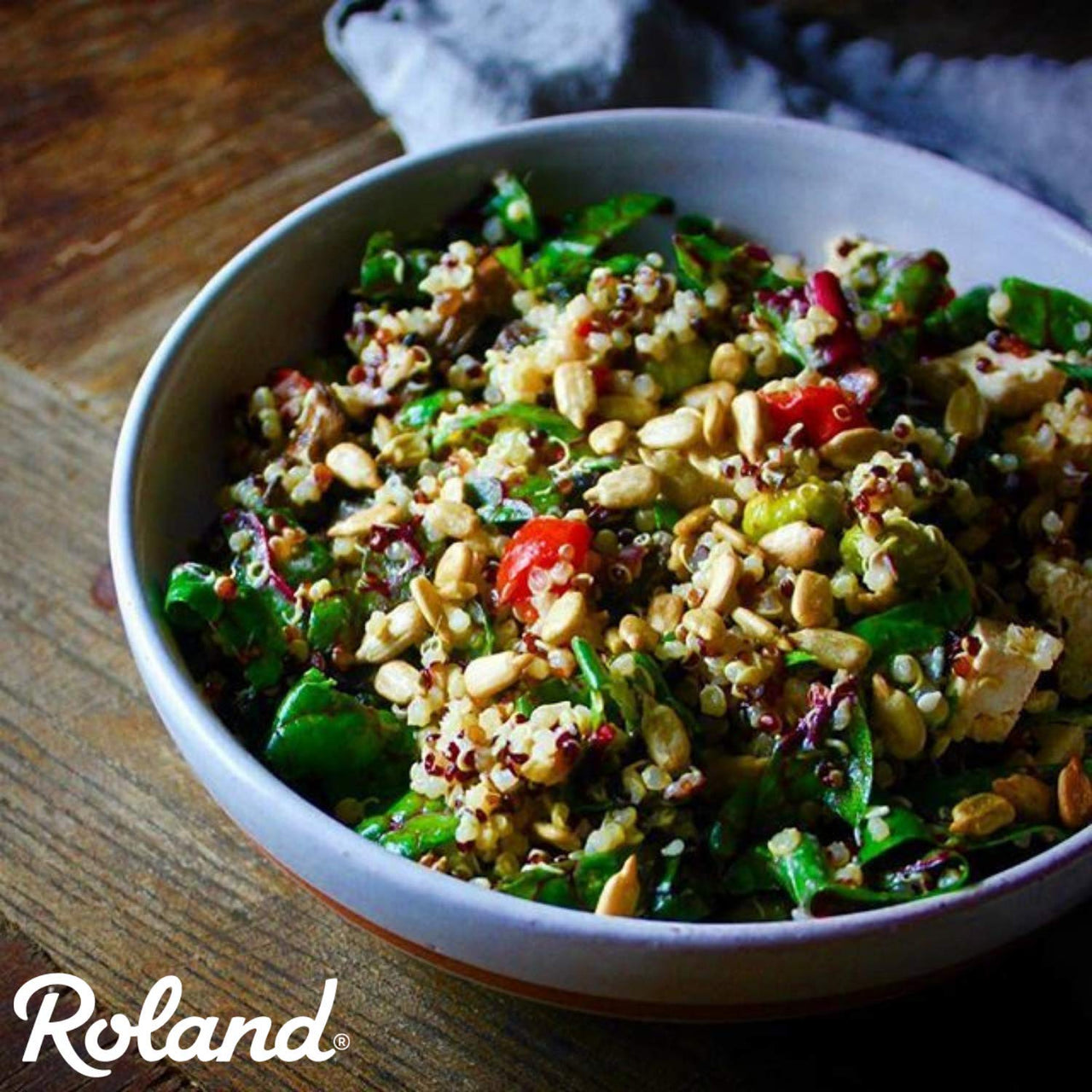 Roland Foods Organic Tri-Color Quinoa, Pre-washed, All Natural, Gluten Free, 12-Ounce